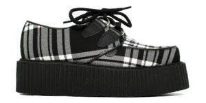 SPECIAL OFFER - ORIGINAL WULFRUN CREEPER - MENZIES TARTAN - DOUBLE SOLE