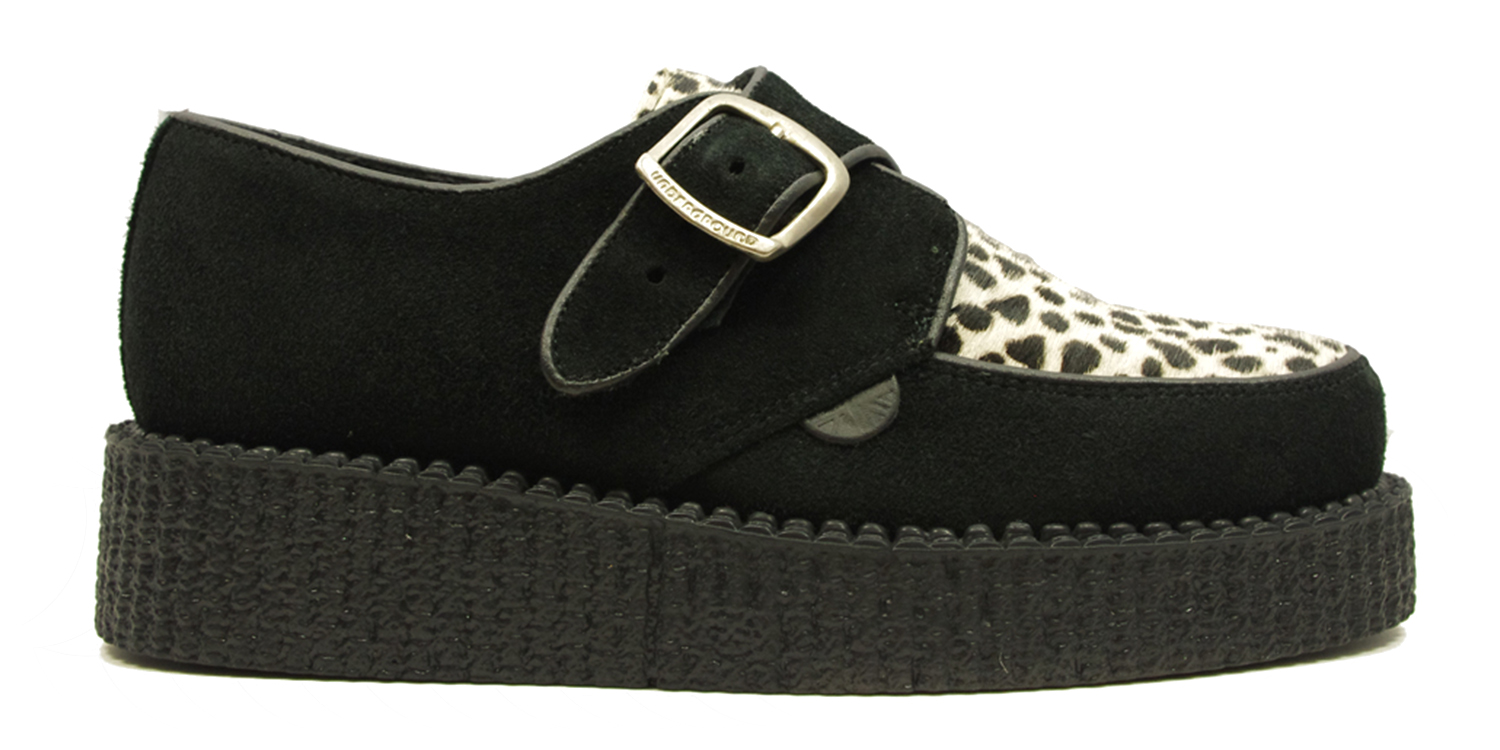 UM-C012 SUEDE PONY BLACK BLACK&WHITE LEO_1